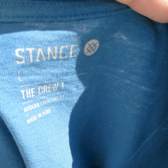 NWT Stance Blue Large T-shirt - Picture 4 of 6